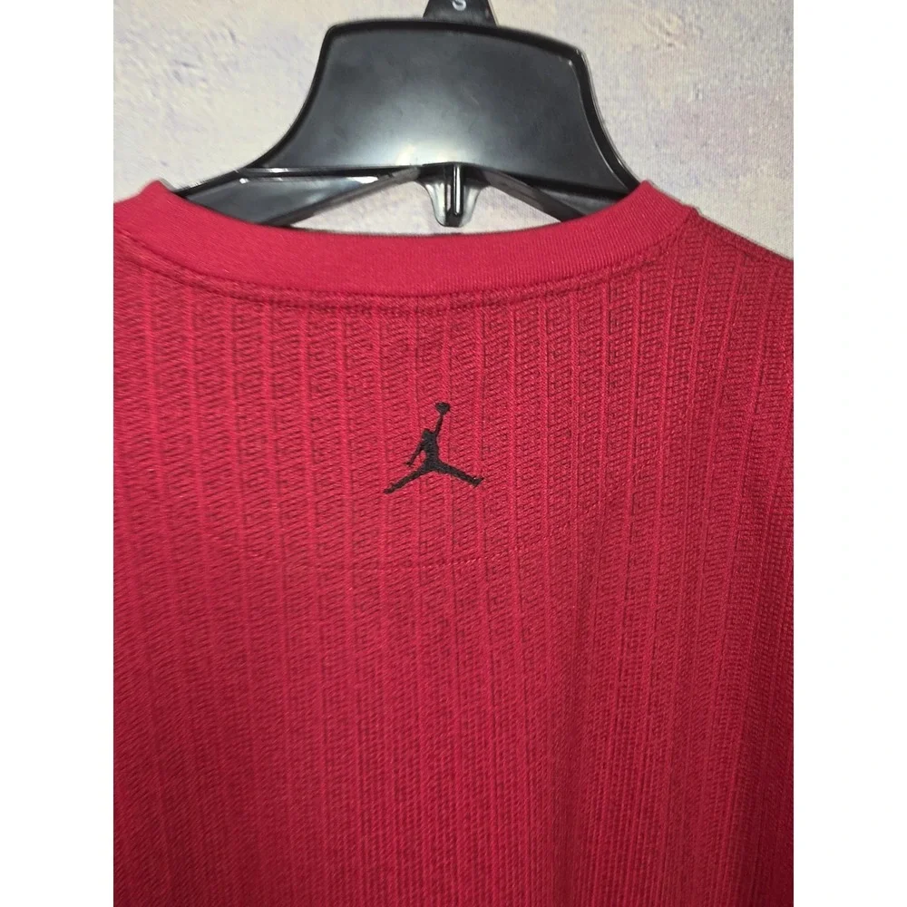 Jordan Shirts | Vintage Jordan Red Long Sleeve | Color: Black/Red | Size XL
